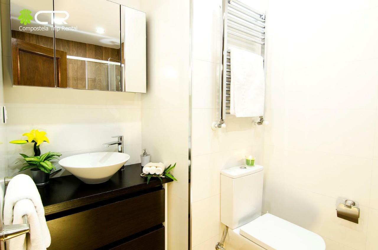Appartement Spacious & Central Apartament à Saint-Jacques-de-Compostelle Extérieur photo